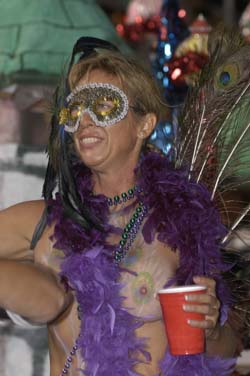 Body Painting 2004 photo - Duval Street, Key West